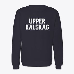 Upper Kalskag Alaska Classic Block Crewneck Sweatshirt