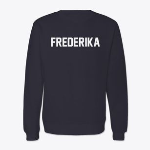 Frederika Iowa Classic Block Crewneck Sweatshirt