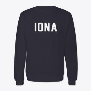Iona Minnesota Classic Block Crewneck Sweatshirt