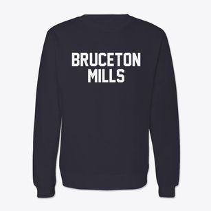 Bruceton Mills West Virginia Classic Block Crewneck Sweatshirt