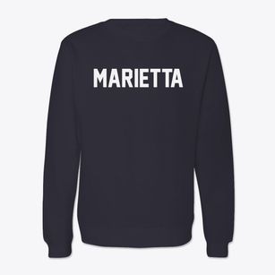 Marietta Ohio Classic Block Crewneck Sweatshirt