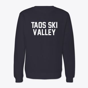 Taos Ski Valley New Mexico Classic Block Crewneck Sweatshirt