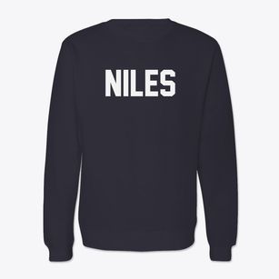 Niles Michigan Classic Block Crewneck Sweatshirt
