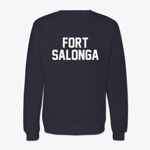 Fort Salonga New York Classic Block Crewneck Sweatshirt