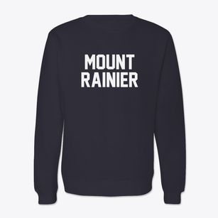 Mount Rainier Maryland Classic Block Crewneck Sweatshirt