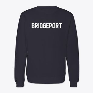 Bridgeport West Virginia Classic Block Crewneck Sweatshirt