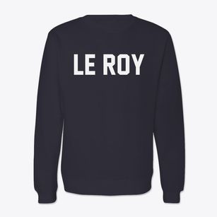 Le Roy New York Classic Block Crewneck Sweatshirt