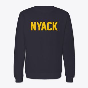 Nyack New York Classic Block Crewneck Sweatshirt