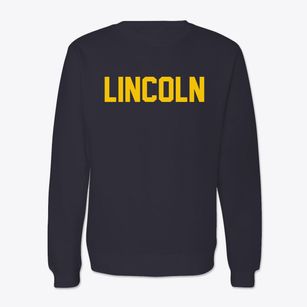 Lincoln Alabama Classic Block Crewneck Sweatshirt