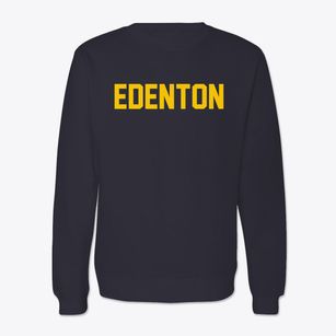 Edenton North Carolina Classic Block Crewneck Sweatshirt