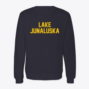 Lake Junaluska North Carolina Classic Block Crewneck Sweatshirt