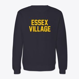 Essex Village Connecticut Classic Block Crewneck Sweatshirt