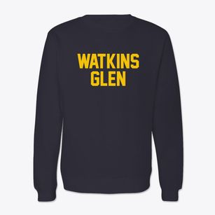 Watkins Glen New York Classic Block Crewneck Sweatshirt