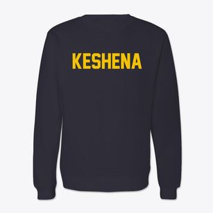 Keshena Wisconsin Classic Block Crewneck Sweatshirt