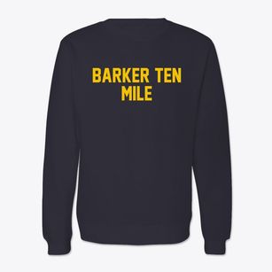 Barker Ten Mile North Carolina Classic Block Crewneck Sweatshirt
