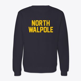 North Walpole New Hampshire Classic Block Crewneck Sweatshirt