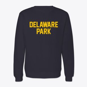 Delaware Park New Jersey Classic Block Crewneck Sweatshirt