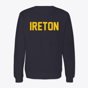 Ireton Iowa Classic Block Crewneck Sweatshirt
