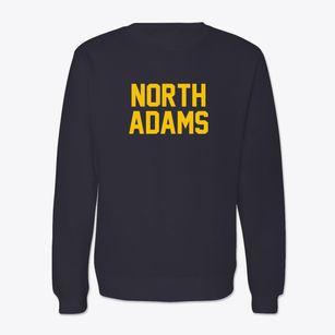 North Adams Michigan Classic Block Crewneck Sweatshirt