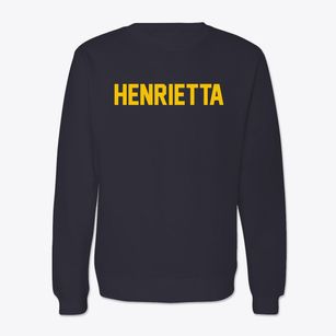 Henrietta North Carolina Classic Block Crewneck Sweatshirt