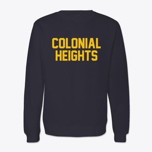 Colonial Heights Virginia Classic Block Crewneck Sweatshirt