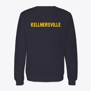 Kellnersville Wisconsin Classic Block Crewneck Sweatshirt