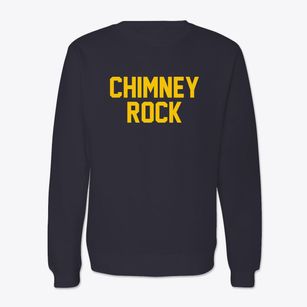 Chimney Rock Wisconsin Classic Block Crewneck Sweatshirt