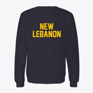 New Lebanon Pennsylvania Classic Block Crewneck Sweatshirt