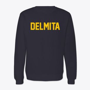 Delmita Texas Classic Block Crewneck Sweatshirt