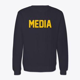 Media Illinois Classic Block Crewneck Sweatshirt