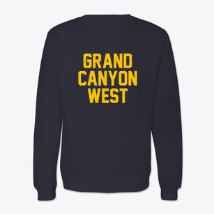 Grand Canyon West Arizona Classic Block Crewneck Sweatshirt