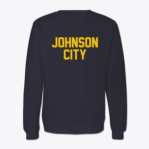 Johnson City Tennessee Classic Block Crewneck Sweatshirt