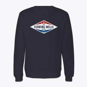 Flowing Wells Arizona Diamond Star Crewneck Sweatshirt