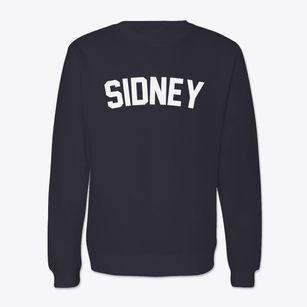 Sidney Nebraska Classic Curve Crewneck Sweatshirt