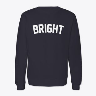 Bright Indiana Classic Curve Crewneck Sweatshirt