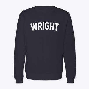 Wright Wyoming Classic Curve Crewneck Sweatshirt