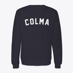Colma California Classic Curve Crewneck Sweatshirt