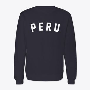 Peru Maine Classic Curve Crewneck Sweatshirt