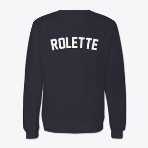 Rolette North Dakota Classic Curve Crewneck Sweatshirt