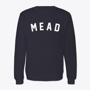 Mead Nebraska Classic Curve Crewneck Sweatshirt