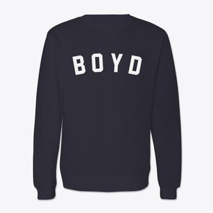 Boyd Wisconsin Classic Curve Crewneck Sweatshirt