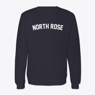 North Rose New York Classic Curve Crewneck Sweatshirt