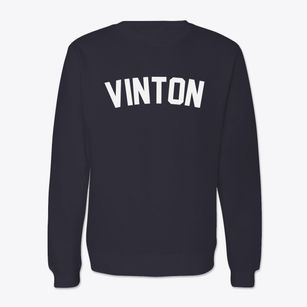 Vinton Ohio Classic Curve Crewneck Sweatshirt