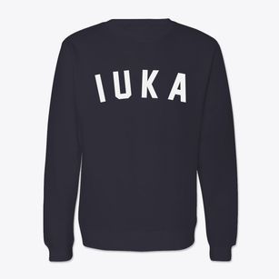Iuka Kansas Classic Curve Crewneck Sweatshirt