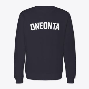 Oneonta New York Classic Curve Crewneck Sweatshirt