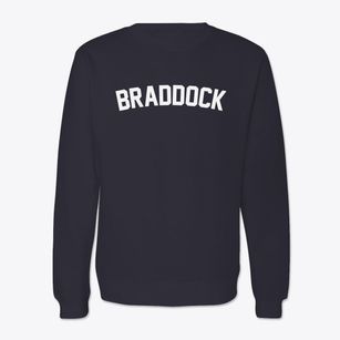 Braddock North Dakota Classic Curve Crewneck Sweatshirt