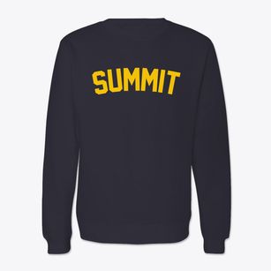 Summit Wisconsin Classic Curve Crewneck Sweatshirt