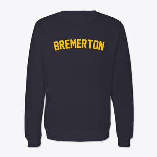 Bremerton Washington Classic Curve Crewneck Sweatshirt