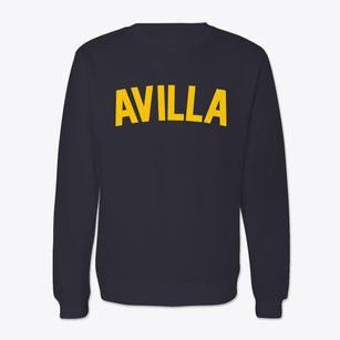 Avilla Indiana Classic Curve Crewneck Sweatshirt