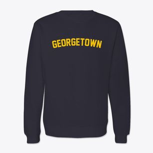 Georgetown Kentucky Classic Curve Crewneck Sweatshirt